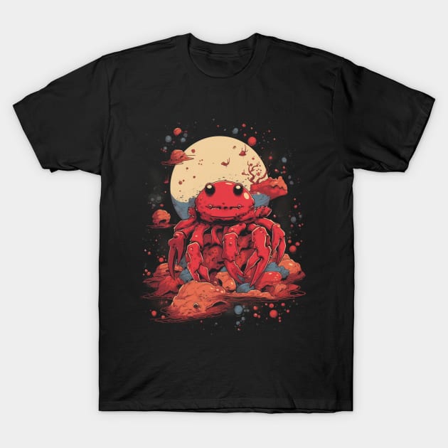 Space Crab Adventure T-Shirt by SzlagRPG